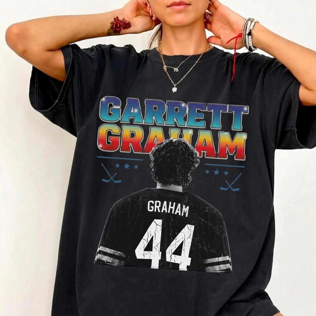 Off Campus TV-Serie Garrett Graham T-Shirt für Herren und Damen Sommer Baumwollkleidung Oversized Mode-T-Shirt Leicht Atmungsaktiv und Bequem Kleidung