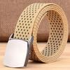Alloy Nylon Belt Canvas Student Jeans