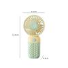 Handheld Mini Fan USB Rechargeable Portable Mute Small Electric Fan Student Dormitory Outdoor Travel Cooling Fan