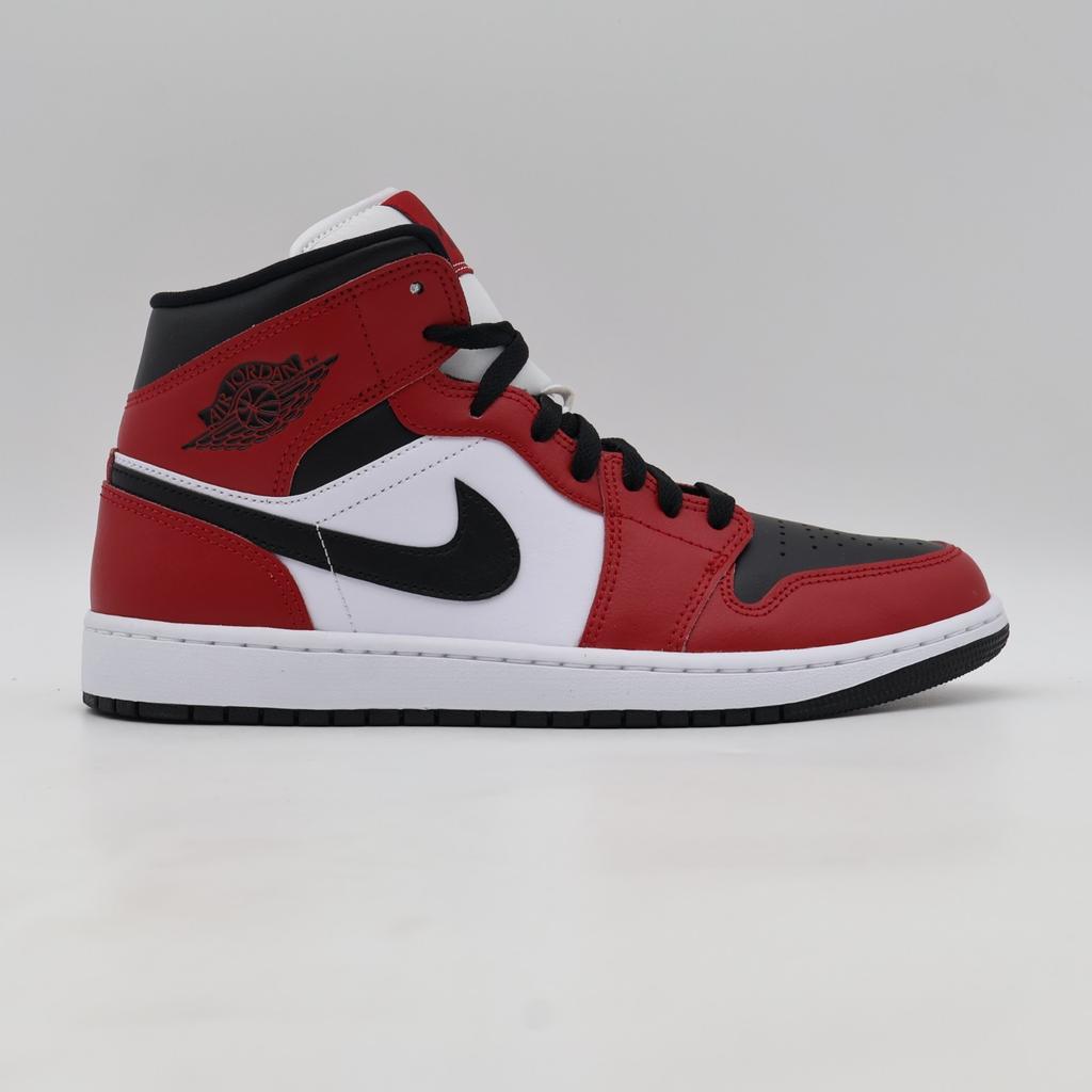 554724-069 Nike Air Jordan 1 Mid Chicago Black Toe (2025) (Men's)