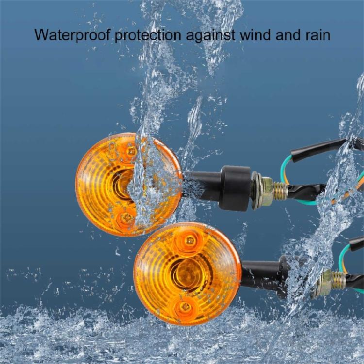 LED Motorcycle Turn Signal & Horn set with Multiple Color Option ABS & Metal for Customization & Improved Road Safety