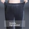 Women's Velvet Skinny Pants  Autumn Winter High-Waist Slim Fit Stretch Velvet Leggings Outwear
