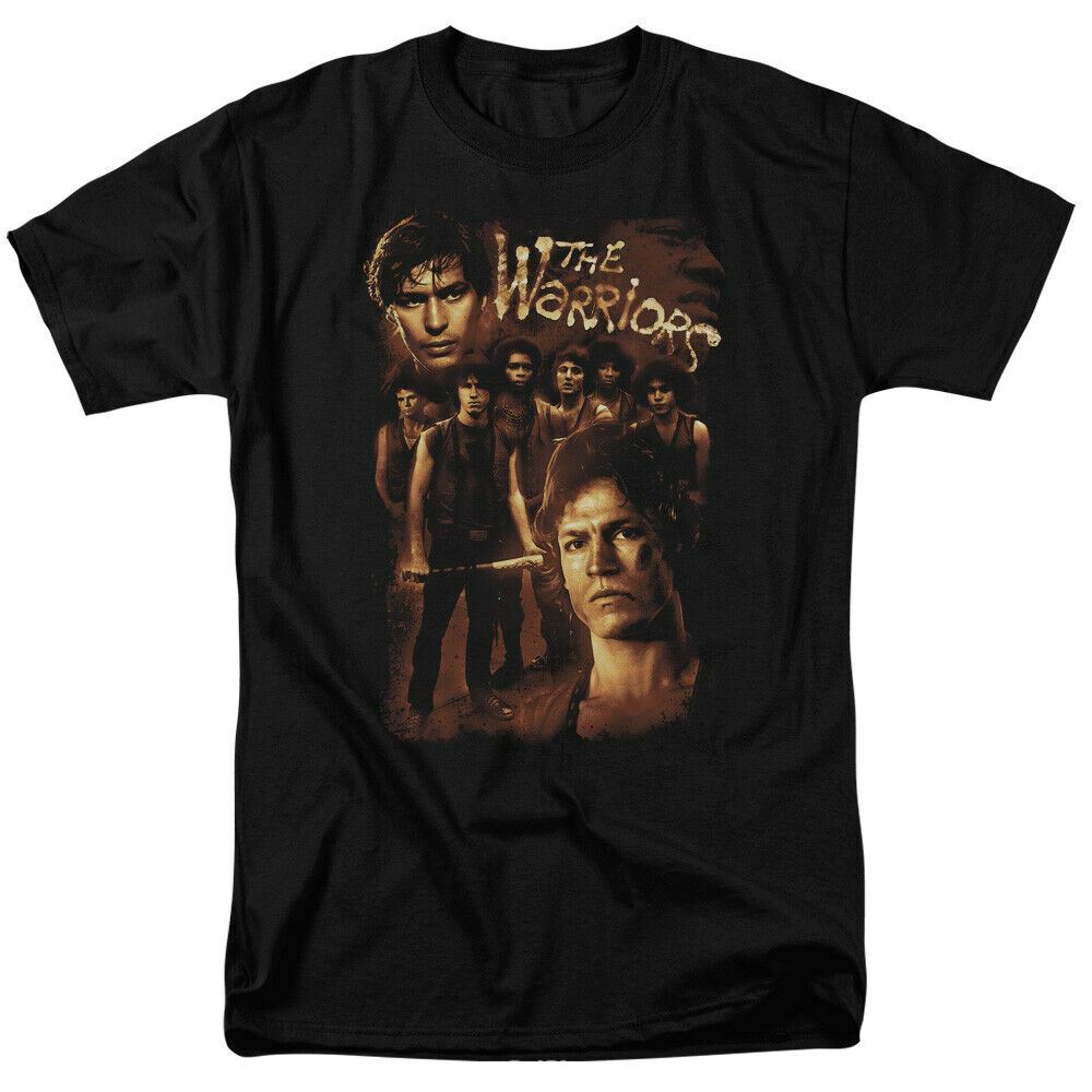 The Warriors 9 Warriors T Shirt Licensed Movie Retro Classic Tee New Black Unisex T-Shirt M