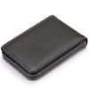 Elegant Design Thermal Dye Sublimation Card Case PU Leather Magnetic Business Card Box  Credit Card
