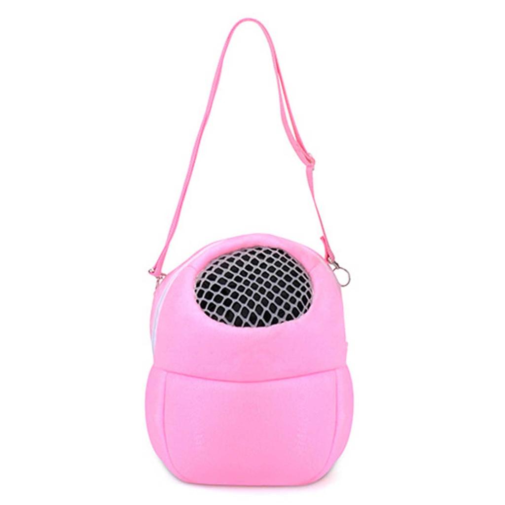 Out Portable Pet Storage Bag Cotton Mesh Breathable Hamster Shoulder Bag