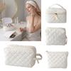 INS Quilted Makeup Bag Large Capacity Multifunctional Cosmetic Bag Portable Toiletry Bag Women Girls