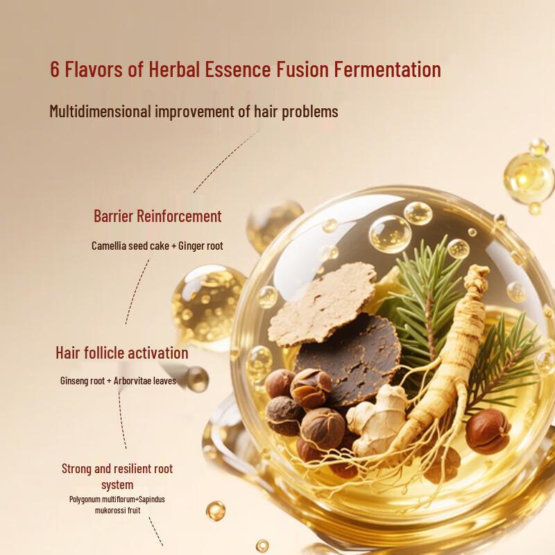 Xiang Le Mei Men's Rice Water Scalp Care Shampoo & Conditioner Set