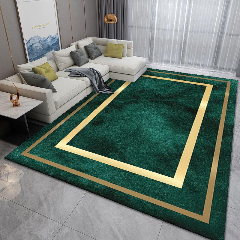 Light Luxury Printed Carpet for Home Living Room Coffee Table Bay Window Bedroom Japanese Style Carpet