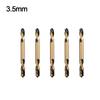 HSS Double Headed Auger Drill Bits Set 5pcs Perfect for Drilling Wood and For Metal with Hand and Electric Drills