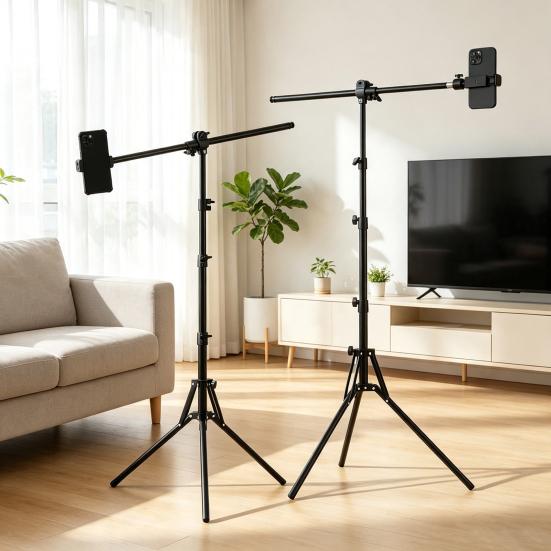 Wig Head Display Stand 0.5/1.6M Mannequin Stand, Height Adjustable Hair Perming Training Tripod for Cosmetology, Hairdressing Training, Styling Holder