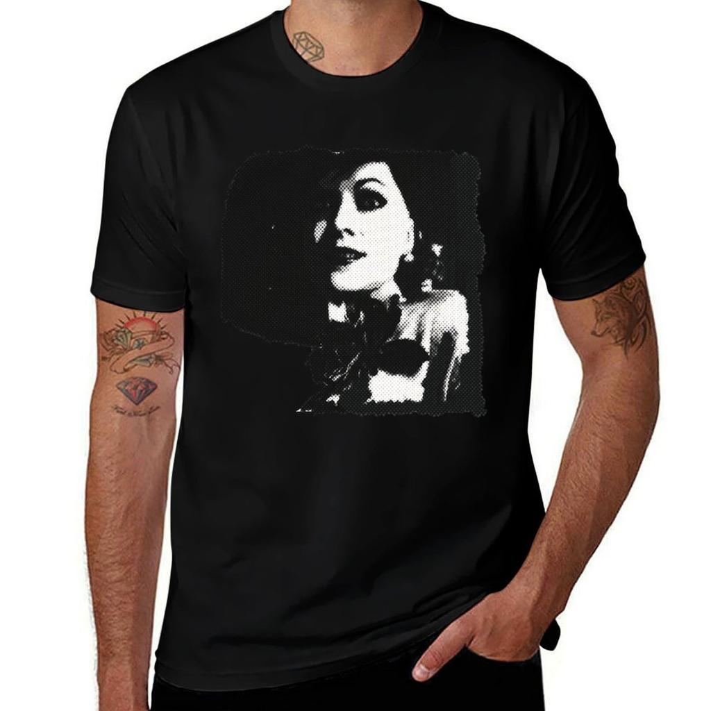 Funny Gifts For Lady Dimitrescu Retro Vintage TShirt Big Size Daily Wear TShirt