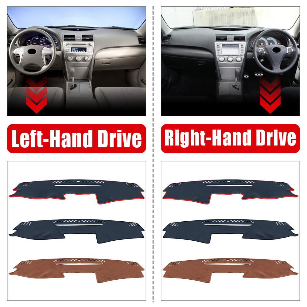 For Toyota Camry XV40 40 2007 2008 2009 2010 2011 Car Dashboard Cover Avoid Light Pad Anti-UV Carpets Non-Slip Mat Accessories