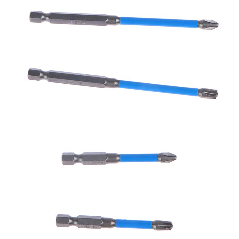 

65/110 мм Нескользящая крестовая дрель Магнитная электрическая отвертка Пакетная головка