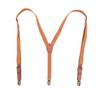 Unisex Y Back Suspenders 3 Clips Adjustable Elastic Braces for Adult Kids