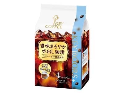 key coffee Mellow Cold Brew Coffee, Regular (Drip), 4 Count (x 4)