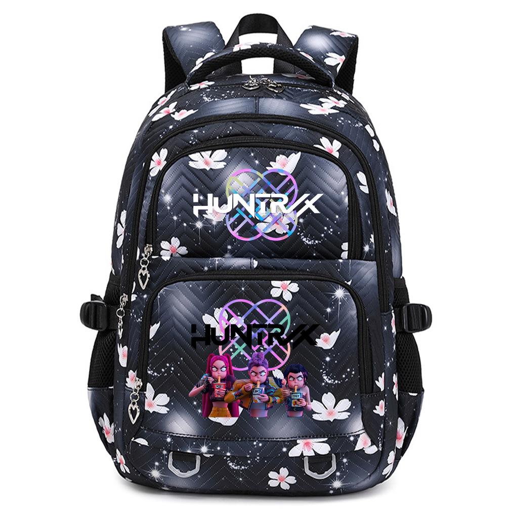 Ainme K-Pop Printed Backpack Student Teenager Bookbag for Boy Girl Schoolbag Kid Gift Women Large Capacity Waterproof Travel Bag Rucksak