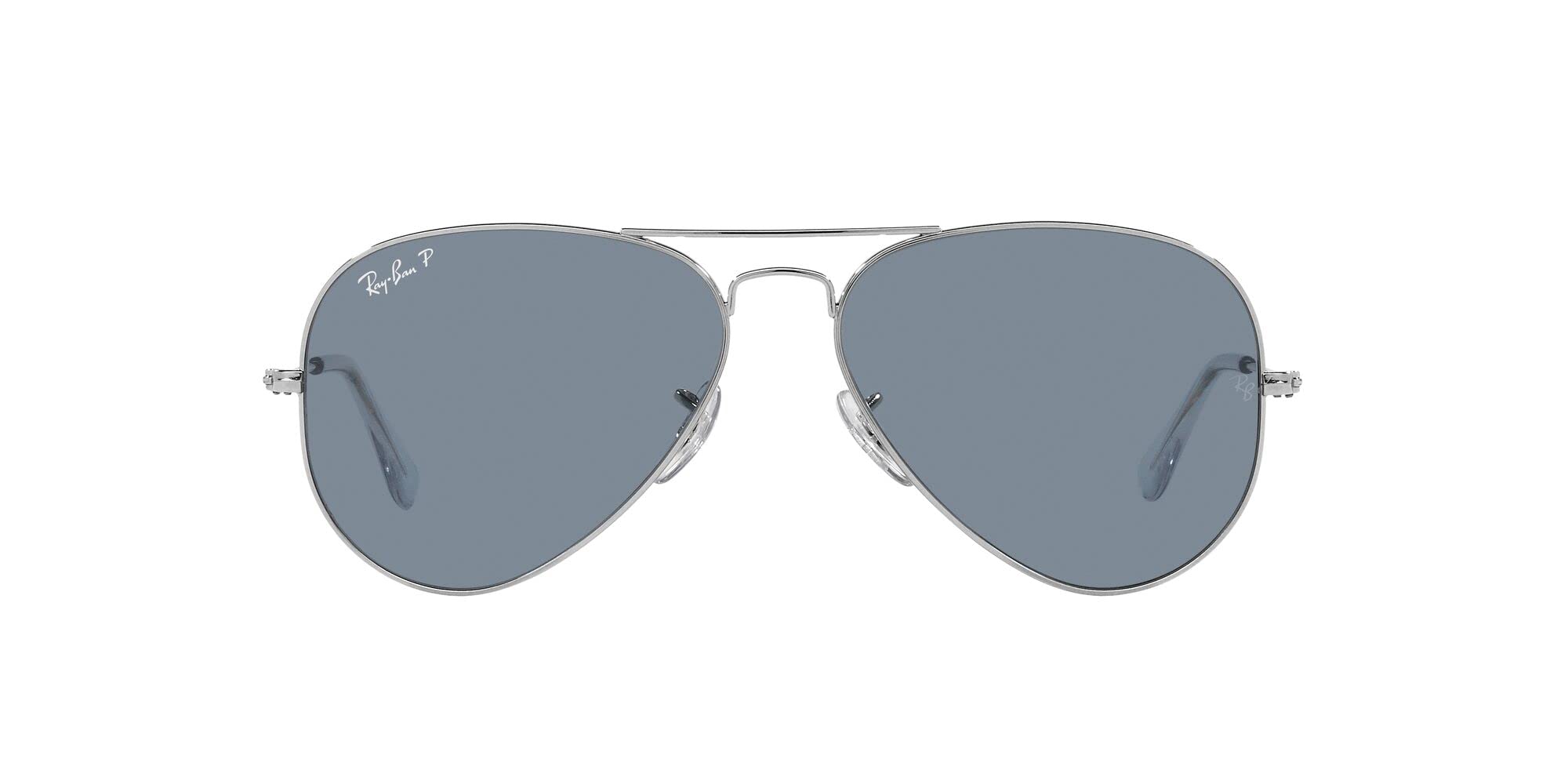 

Солнцезащитные очки RB3025 AVIATOR LARGE METAL SILVER BLUE Линза 55 [Ray-Ban] Оправа/POLAR
