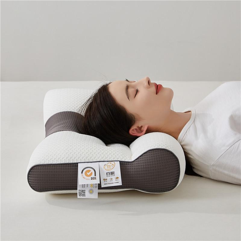 Pillow Core Three-dimensional Traction Cervical Spine Pillow Latex Pillow Fiber Pillow