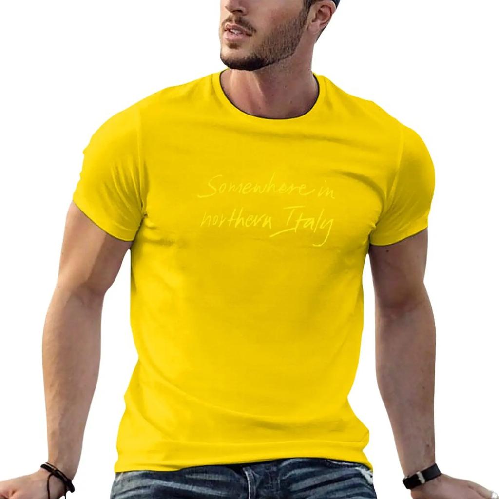 Somewhere in northern Italy... T-Shirt Anime t-shirt custom t shirts design your own summer top t-shirt