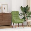 Armchair Light Green 69 X 74 X 93 Cm Velvet
