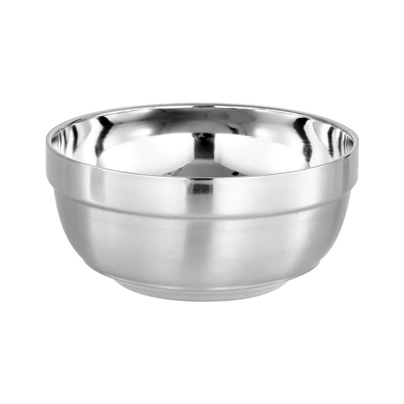 LianGang 304 Stainless Steel Double-Layer Insulated Bowl