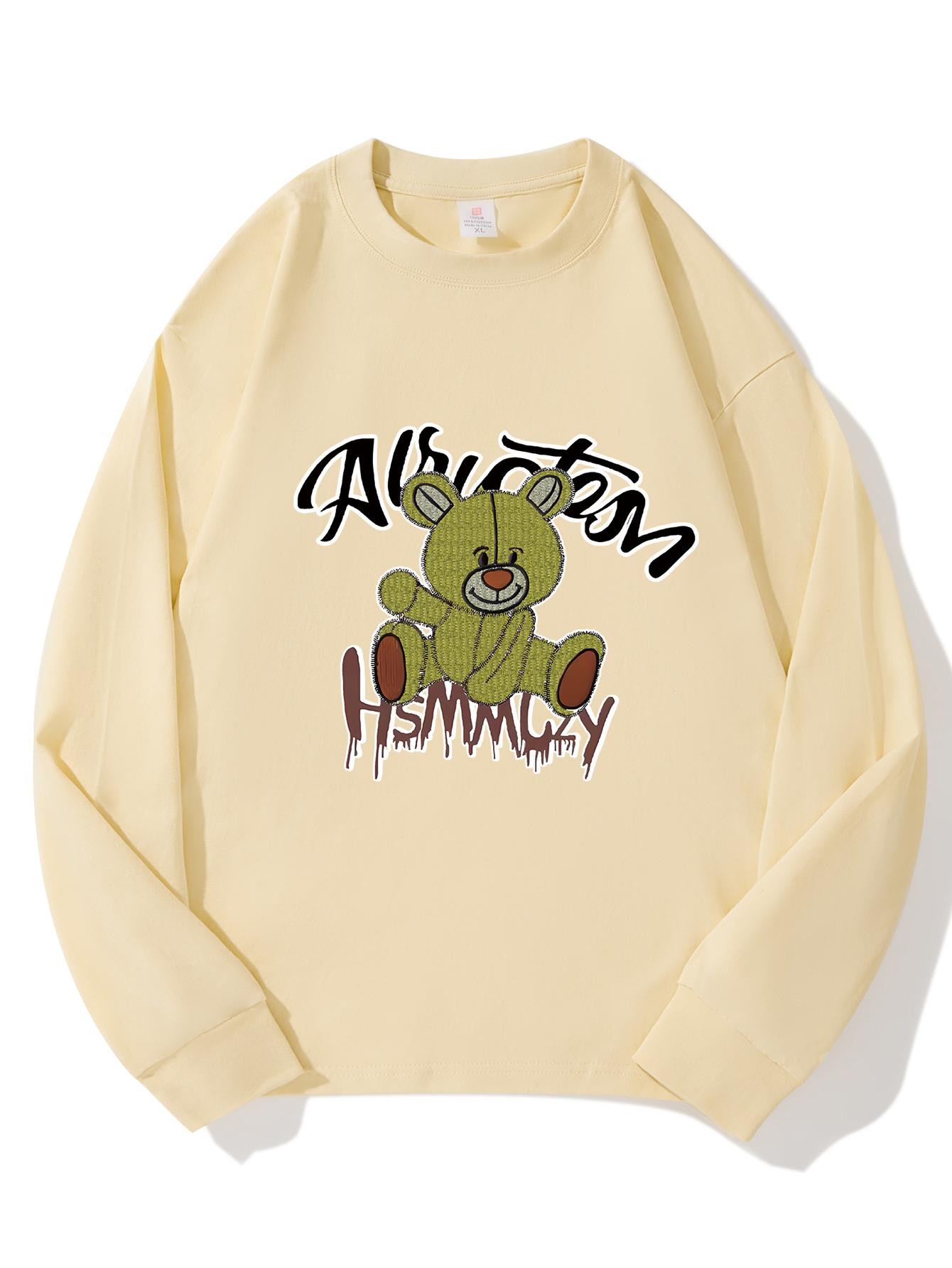 

HSMMCZYОсенняя одежда, длинный рукав, чистый хлопок, новый мужской и женский топ, весенний внутренний слой, базовая рубашка, футболка с круглым вырезом и длинными рукавами XXL бежевый