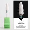Nail Art Dual-Step Ceramic Grinder: Corn & Bullet Head