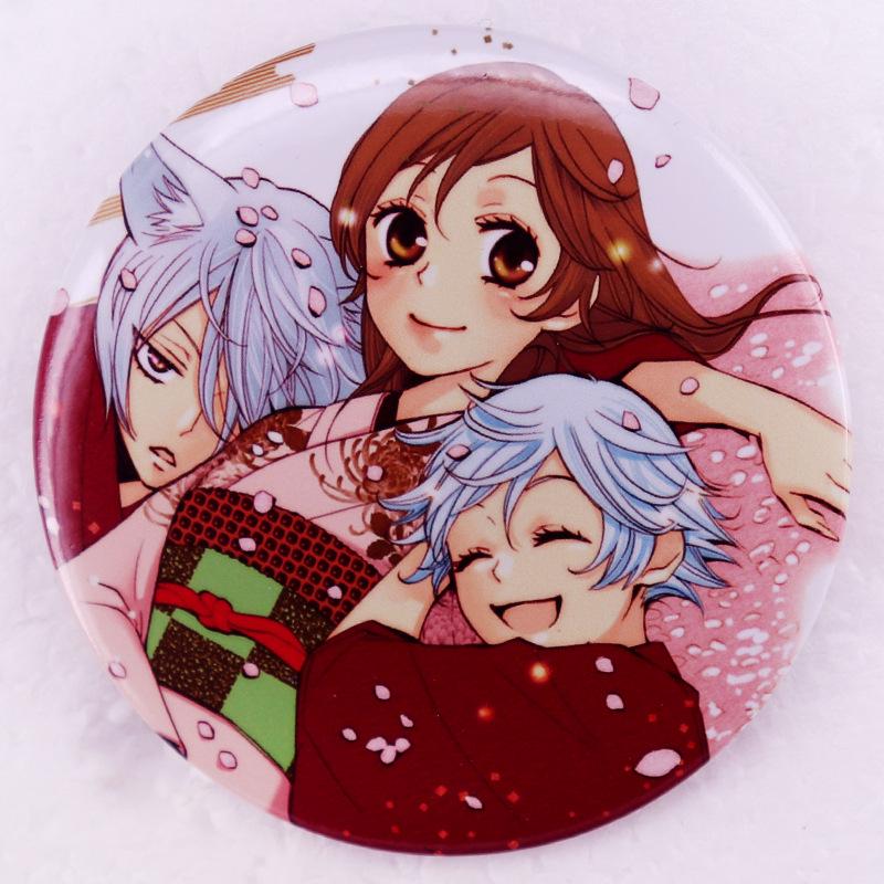

Kamisama Kiss Enamel Pin Set белый
