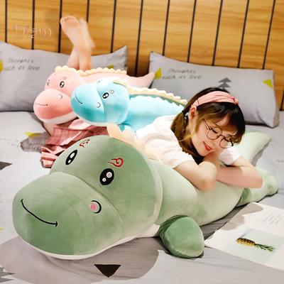 TDStore Cute Cartoon Dinosaur Shape Super Soft Plush Stuffed Pillow Toy Children Doll