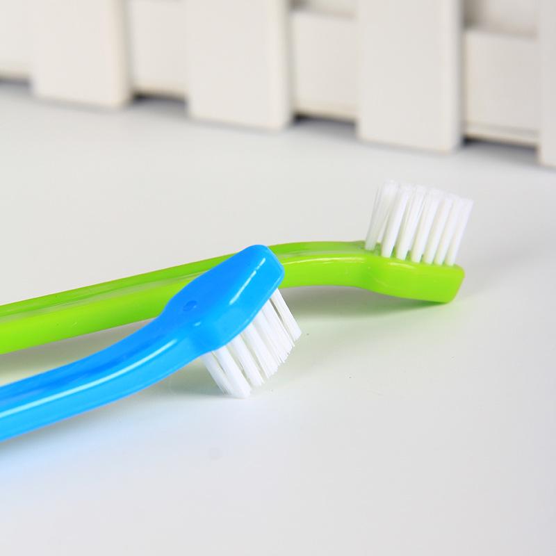 Pet Toothbrush: Single Head for Cats and Dogs, Antibacterial Oral Cleaning Supplies