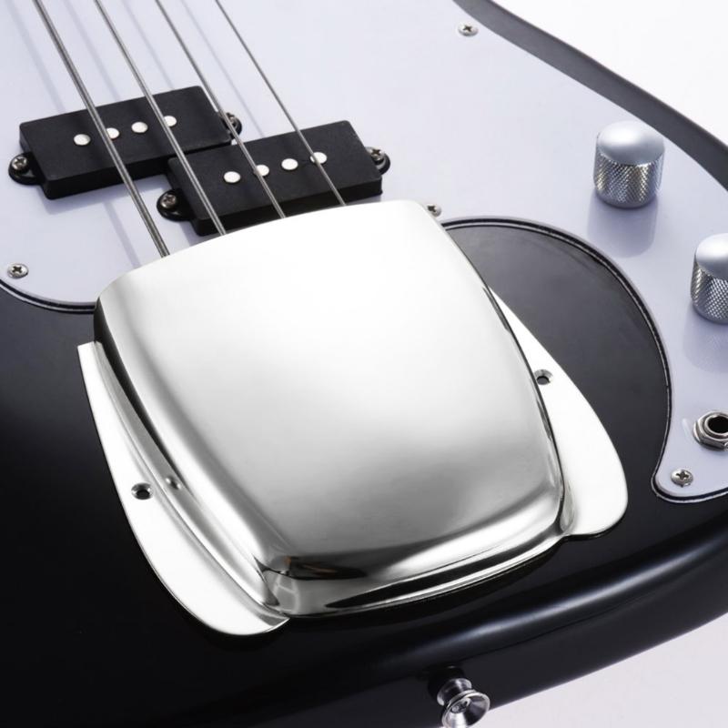 Metal Bass Guitar Pickup Guard Shield Prevents Damage During Use Professional Guitar Pickup Protector Perfect for Bass