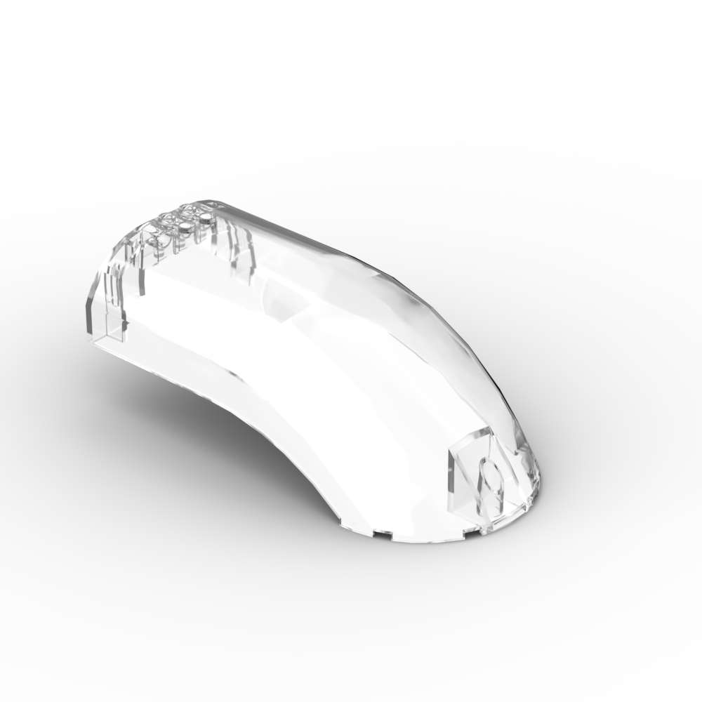 

MOC 1PCS 16477 Windscreen Building Blocks Kit 16x8x6 Curved With 3 Pin Holes Bricks Particle Puzzle Toy Children Birthday Gifts