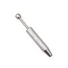2pcs Professional Jewelry Claw Holders Set, Toothless Stainless Steel Precision Gemstone & Diamond Picking Tools, Non-Slip Screwball Handle Design
