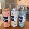 Leak-proof Hot Cold Water Bottle Double Drinking Insulated Cup Vacuum Flask  for School Office