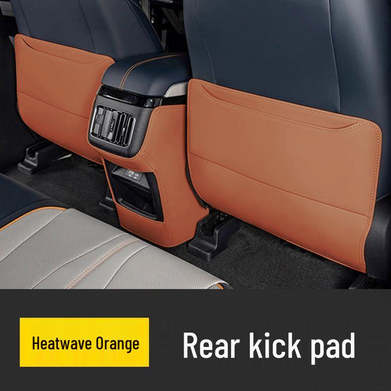 Rear Seat Anti-Kick Mats for BYD Models: Seal 06, Sea Lion 07, Han, Tang, Seagull, Yuan UP, Yuan Plus, Qin L