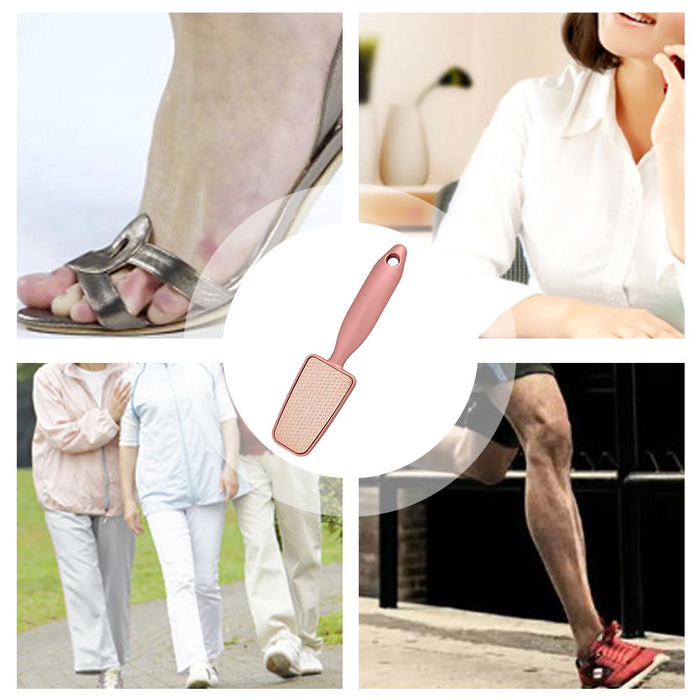 Pro Nano-Glass Foot File Professional Foot Scrubbing Board Multifunctional Cracked Skin Corns Callus Remover Foot Grinding Tool