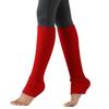 Women Ribbed Knit Leg Warmers, Slouchy Knee High Boot Cuffs, Stretch Knitted Leg Covers for Yoga Ballet Dance Fitness Autumn Winter