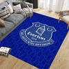 Everton Flannel Printed Carpet, Home Sofa Decoration for Living Room & Bedroom, Non‑Slip Play Flannel Floor Mat for Game Room