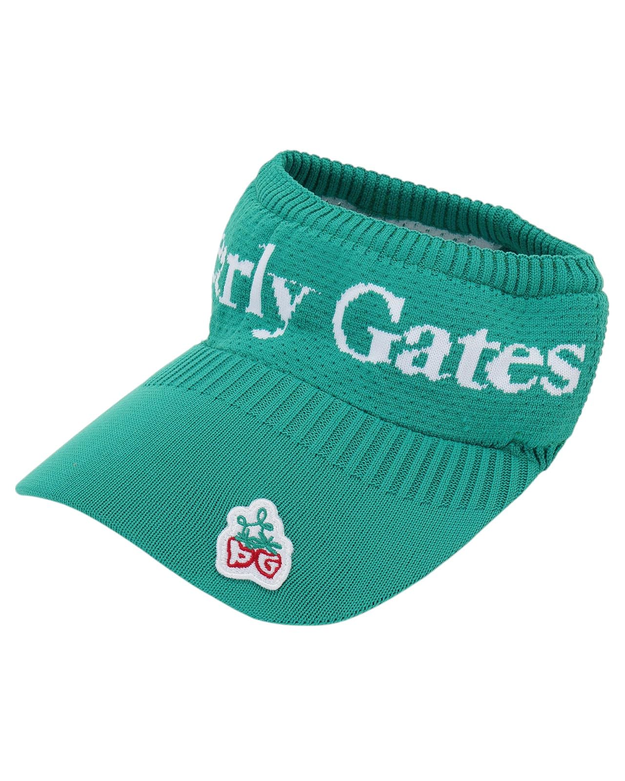 

[PEARLY GATES] Женский солнцезащитный козырёк (Летний трикотаж) Кепка для гольфа 053-5187504 140Зеленый FR