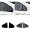 Compatible For Volkswagen Jetta MK6 2012 2013 2014 2015 2016 2017 2018 Car Rear Window Louver Shutter Cover Side Vent Blinds Trim Sticker(Carbon
