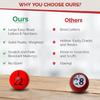 75pack Raffle Colorful Replacement Bingo Balls Multicolor Bingo Balls Easyly Read Number For Parties and Prize