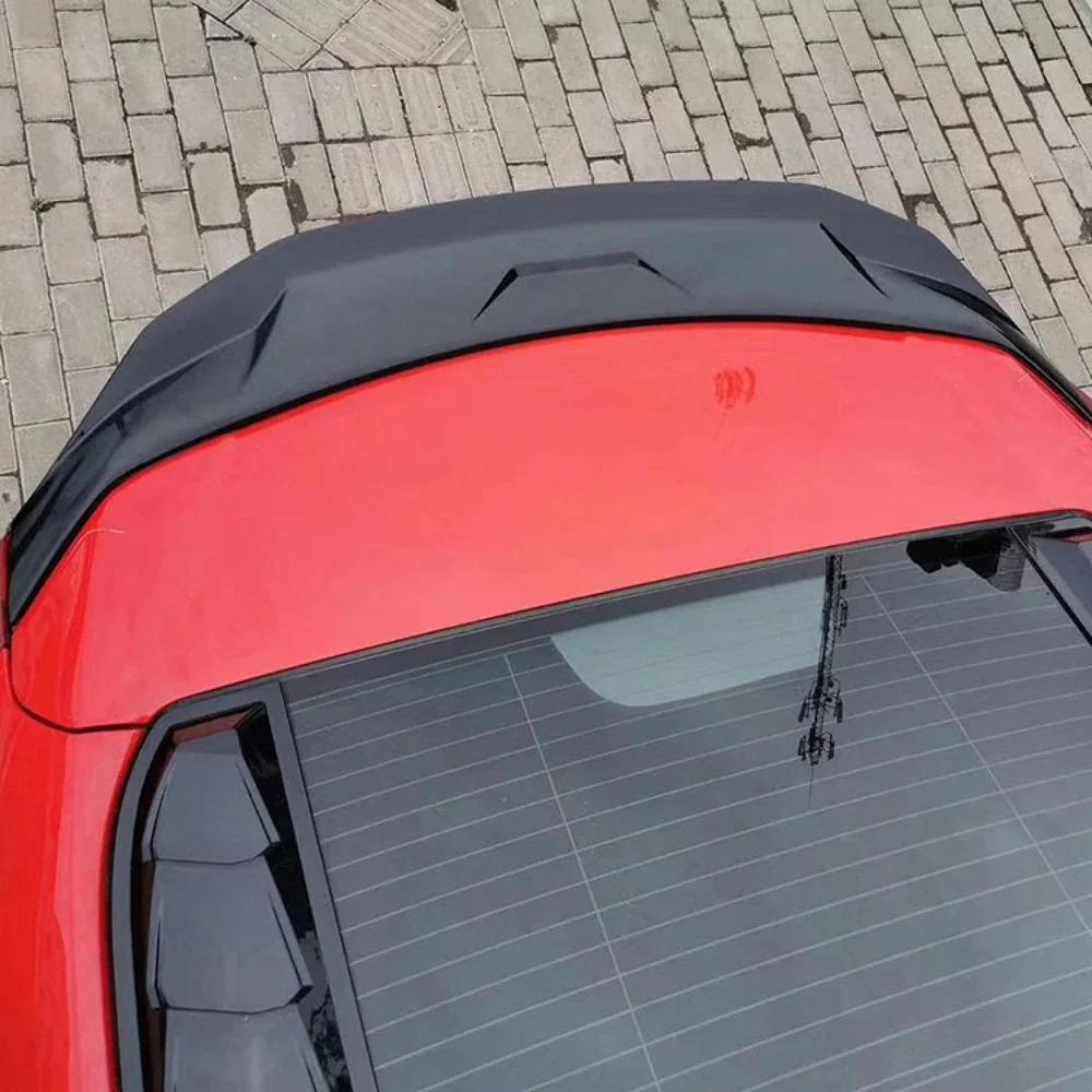 Compatible Rear Spoiler for 2016-2020 Tenth Gen Civic R-Style, Large Ducktail Wing, No-Drill Required