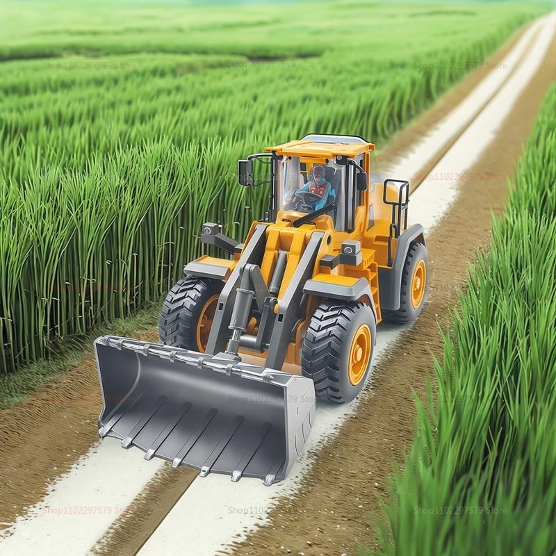 Children 2.4Ghz RC Car Toys Remote Control Excavator Dump Truck Bulldozer Electric Kids Gift Racing Vehicle for Boys Girl Age 6+