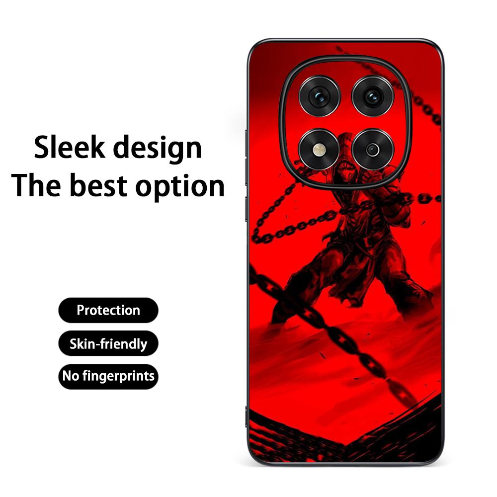 

Mor-tals Kombat fashion game design Phone Case For Redmi Note 14 13 12 11 Pro Plus S 5G 14C A3 Soft Black Phone Cover Redmi Note14ProPlus