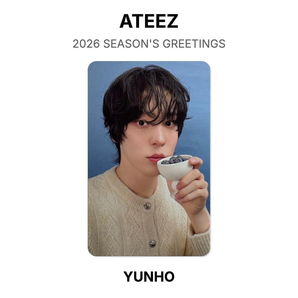 ATEEZ 2026 SEASON'S GREETINGS Official Photocard
