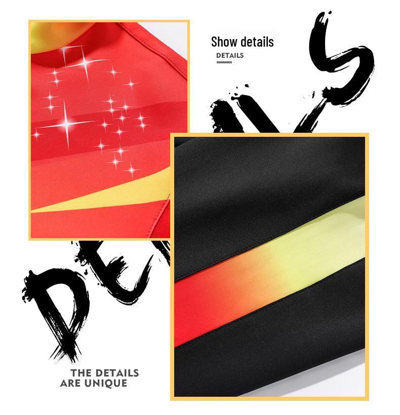 2021 Unisex Spring/Autumn Sports Suit: Long Sleeve Lapel for Running, Casual, Class, or School - Couples' Matching Set