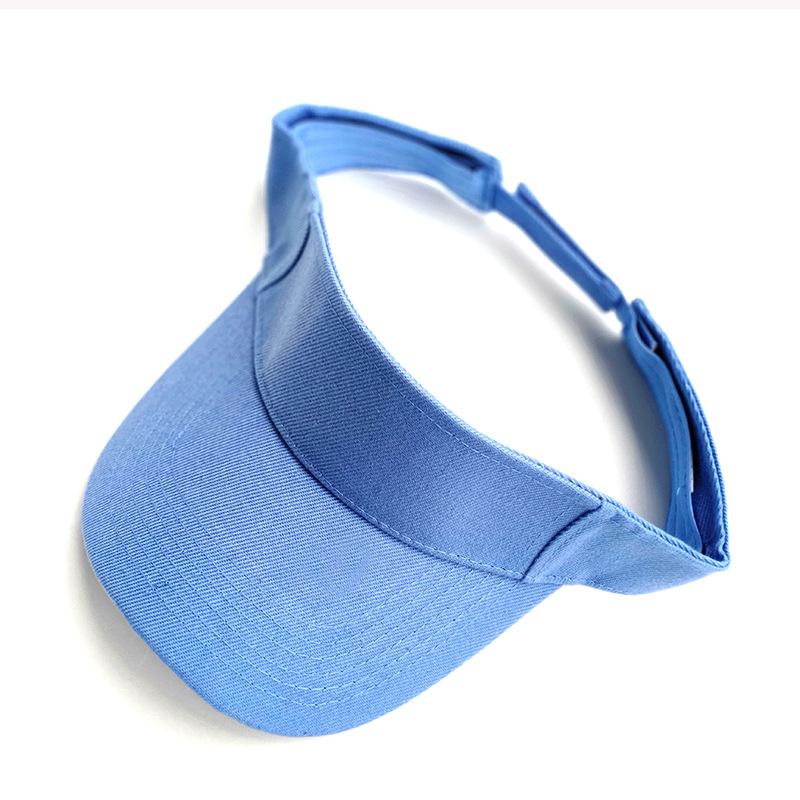 Outdoor Solid Empty Sun Hats Men Women Cotton Visor UV Protection Top Sport Tennis Golf Running Sunscreen Students Baseball Cap