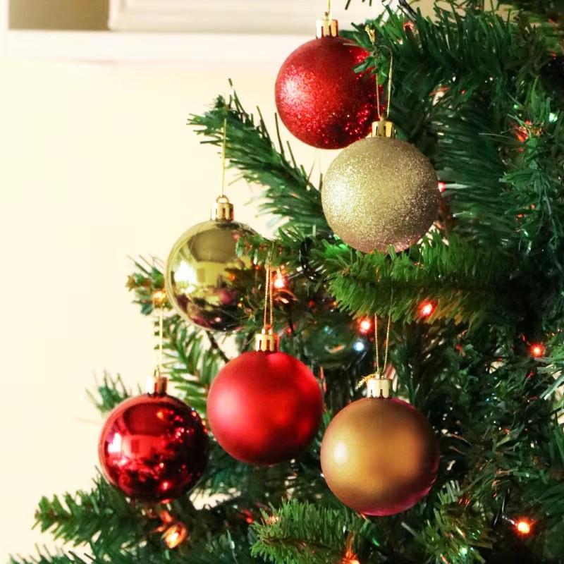 1 pz 150mm-250mm Pallina Decorazione Natalizia Ornamenti Albero di Natale Appendi Pallina Lucida per Casa Bar Festa Matrimonio Decorazione Xmas