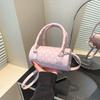 Portable Polka Dot Bag New Fashion Versatile Underarm Bag Women's Delicate Shoulder Oblique Span Bag Cylinder Bag
