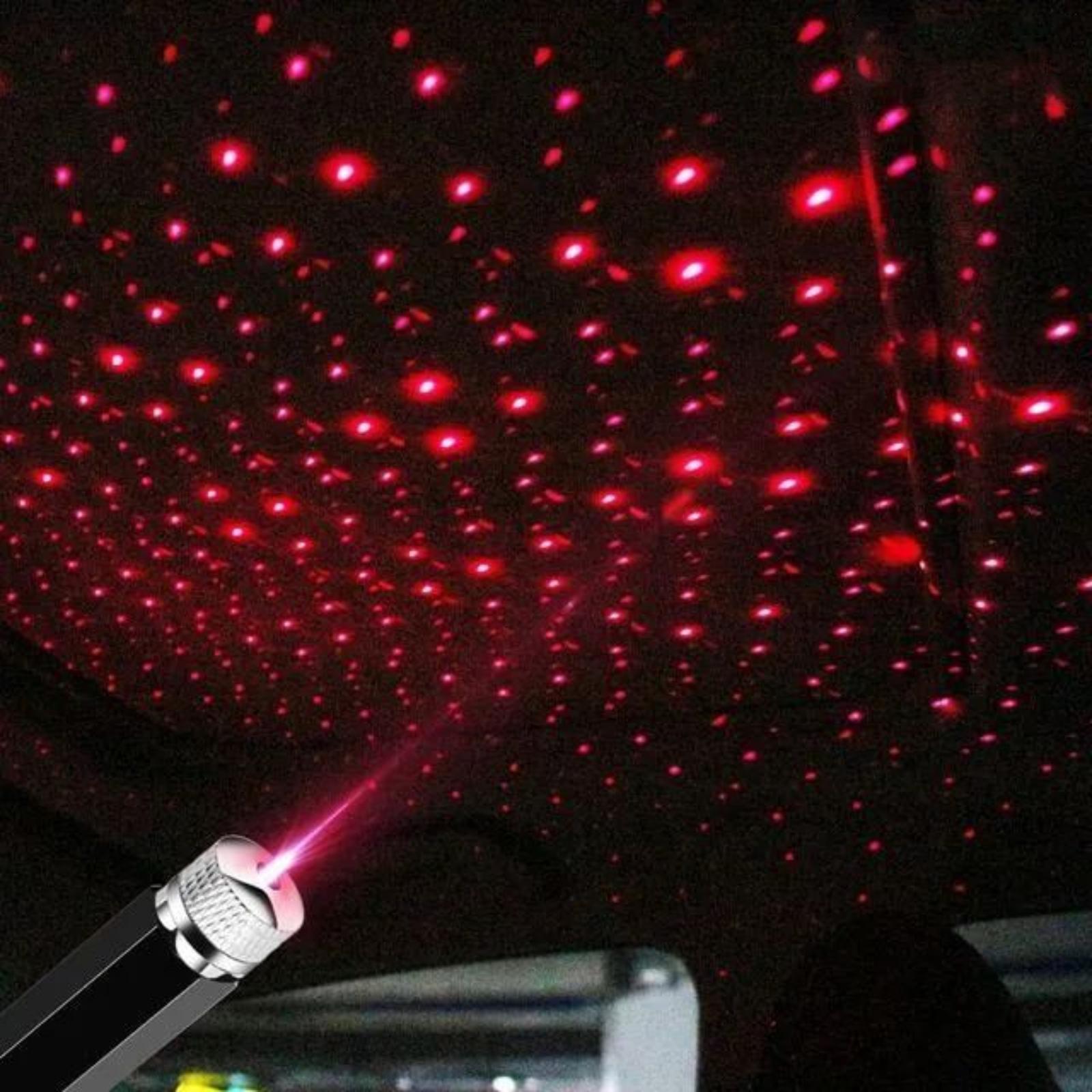 

Car USB Starry Sky Light Interior Ambient Lighting Roof Decoration Projection Lamp Vehicle Accessories for Car Interior Atmosphere One Size